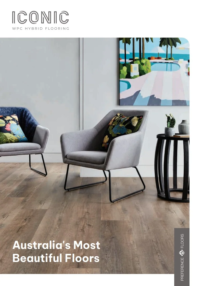 Preference Floors Iconic Hybrid brochure cover