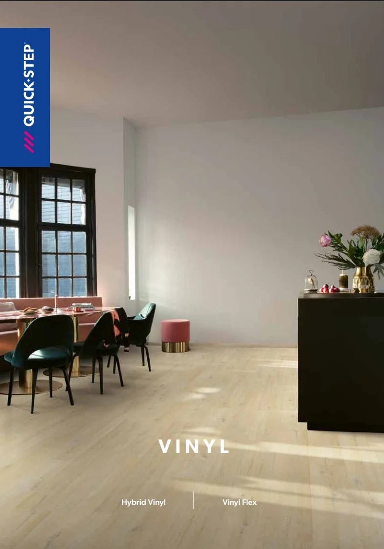 Quick-Step hybrid flooring brochure cover