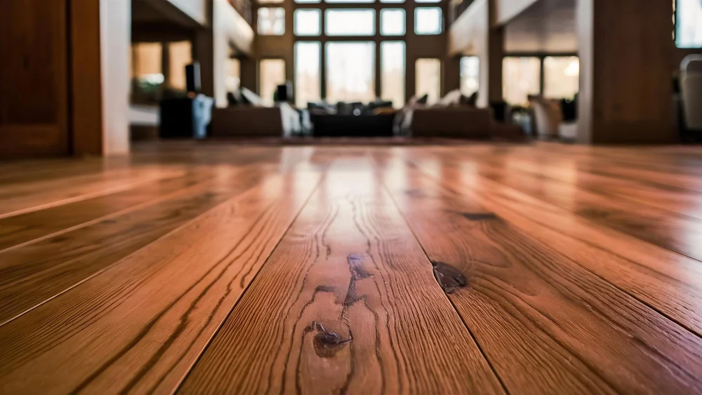 Blue gum timber hardwood flooring